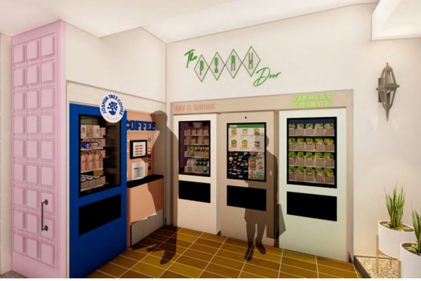 The Pink Door Rendering - Vending